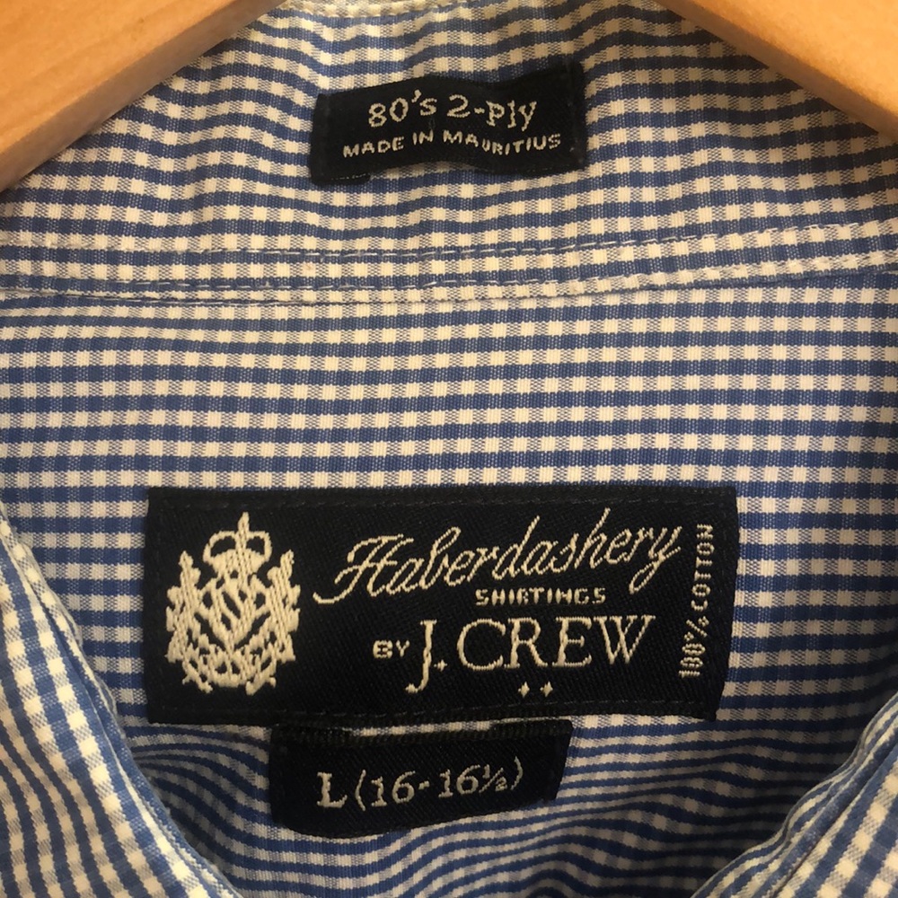 J Crew Men’s Plaid Shirt